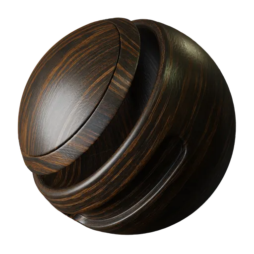 Ebony Linear Grain