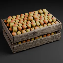 MK-Wooden Veggie & Fruit Crate-034