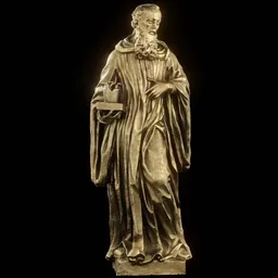 Brass St Benedict of Nursia