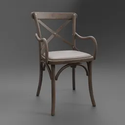 Madeleine Leather Armchair