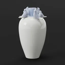 Decorative Bird Vase