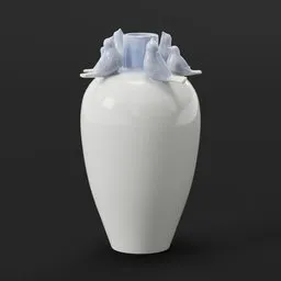 Decorative Bird Vase