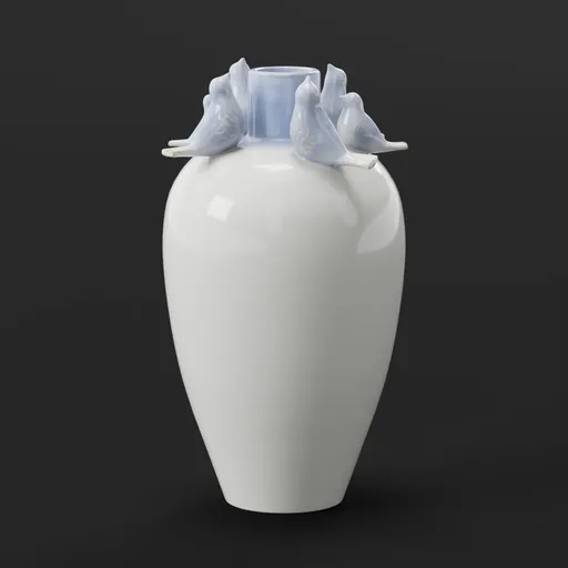 Decorative Bird Vase