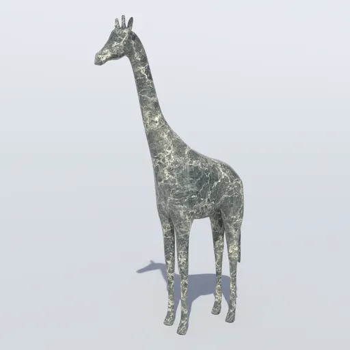 Giraffee Marble Statue