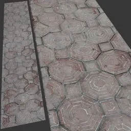 Paving Tile Ground