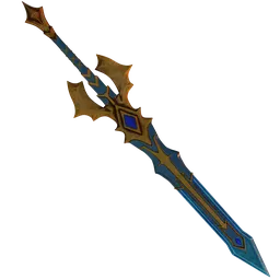 Blue Crystal Demon-Slaying Sword
