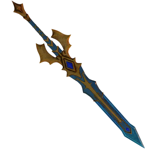 Blue Crystal Demon-Slaying Sword