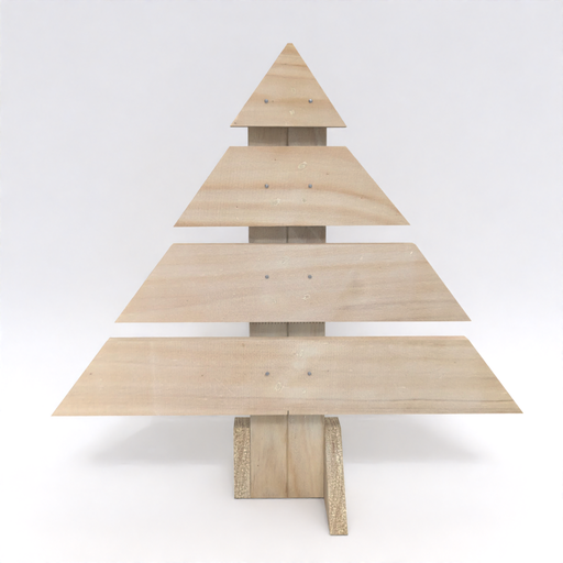 BlenderKit | Download the FREE Wooden Christmas Tree model