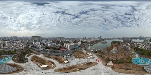 Highsky lake clouds