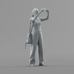 Lowpoly Male Standing
