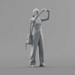Lowpoly Male Standing