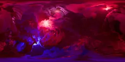 Red and Blue Nebula,8k