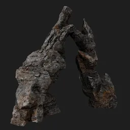 Rock Rugged Formation Modular