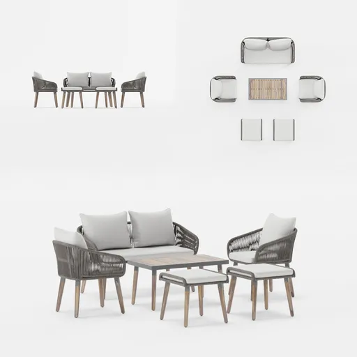 Set outdoor furniture