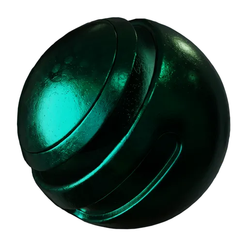 Rough Teal Metal