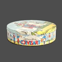 Vintage Corvisart Biscuit Tin