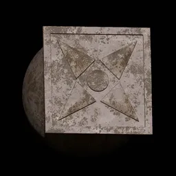 Rokviz Ancient ornament symbol brush