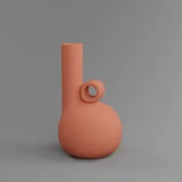 Abstract Handle Vases