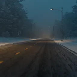 Winter road