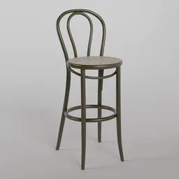 18 Barstool B580 - Forest Green