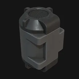 Scifi Barrel Kitbash Part