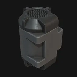 Scifi Barrel Kitbash Part