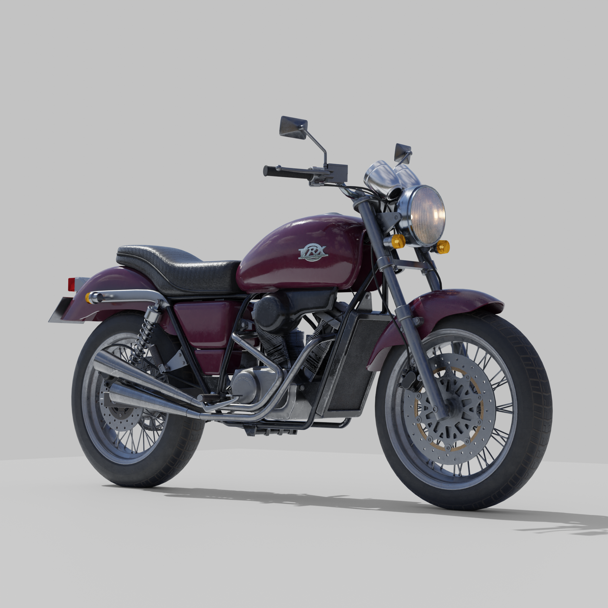 Honda VRX 400, 3D Historical models