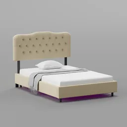 Upholstered Standard Bed