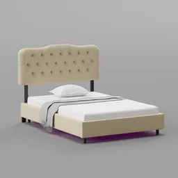 Upholstered Standard Bed