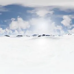 Arctic Snow Landscape