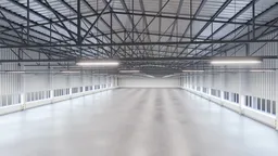 Empty warehouse