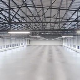 Empty warehouse