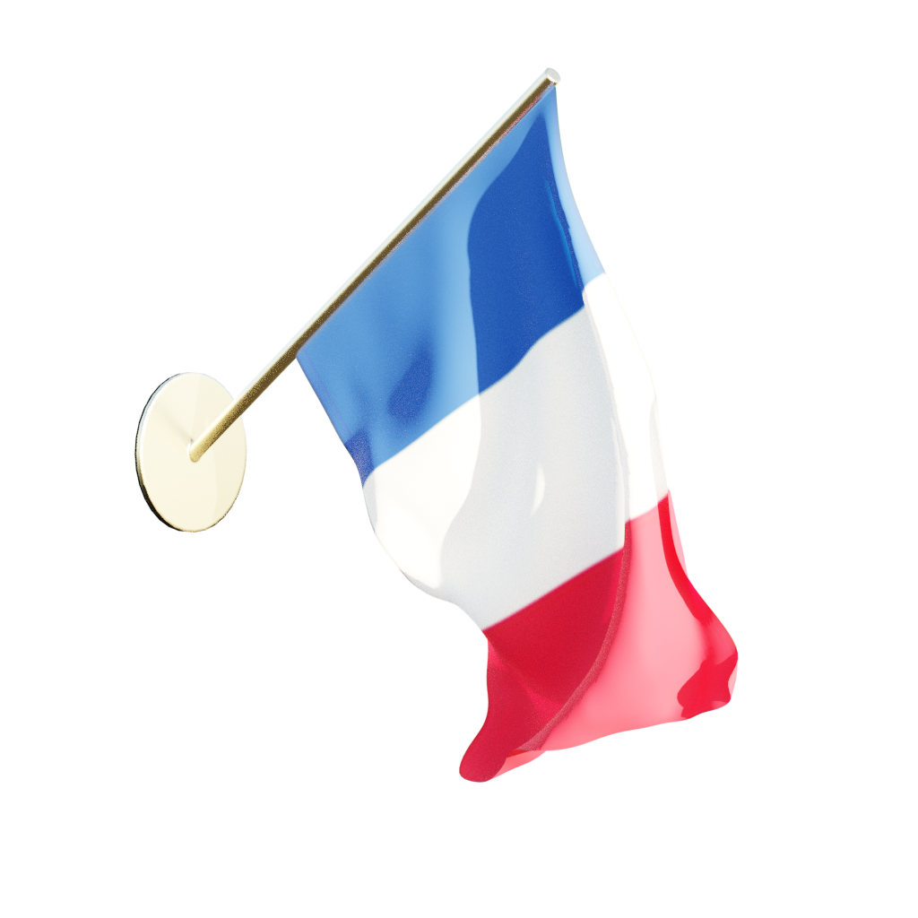 blenderkit-download-the-french-flag-model