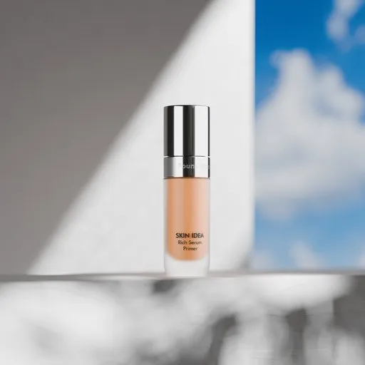 Luxury Serum Bottle Studio Scene