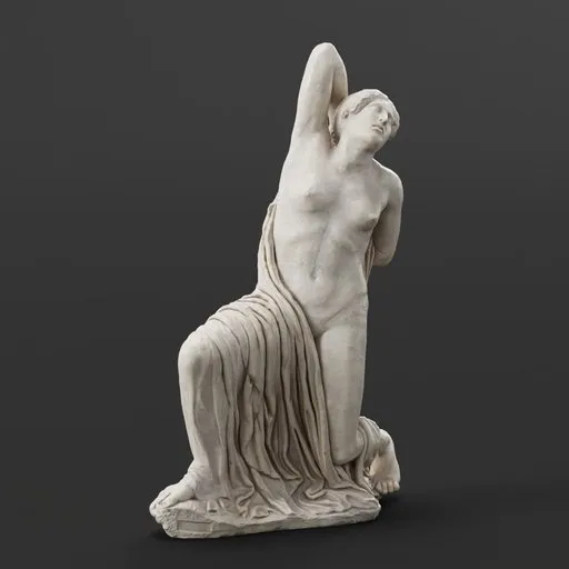 statue of Classic Dying Niobid