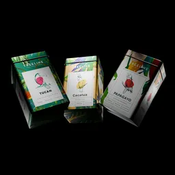 Tea Tin can box mockup