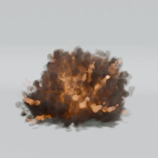 Volumetric Explosion - Animated