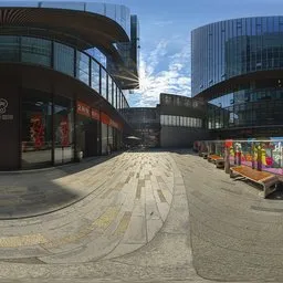 Urban building complex HDR