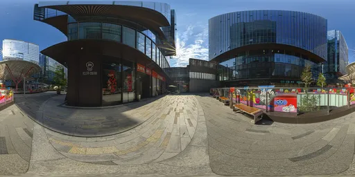 Urban building complex HDR