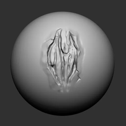 NS Creature Nose fissure