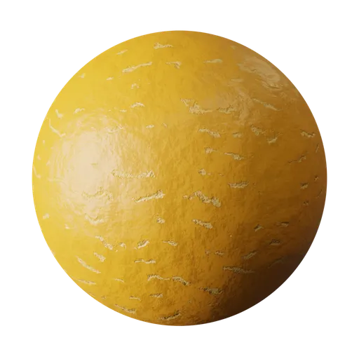 Vibrant orange, detailed Blender 3D Procedural Carrot material for PBR texturing in 3D models.