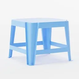 "Get the perfect 3D Plastic Table or Chair for your outdoor furniture from BlenderKit. Designed by Jacob Toorenvliet, this small table/chair combo is perfect for any garden or patio. Available for download in Blender 3D."
