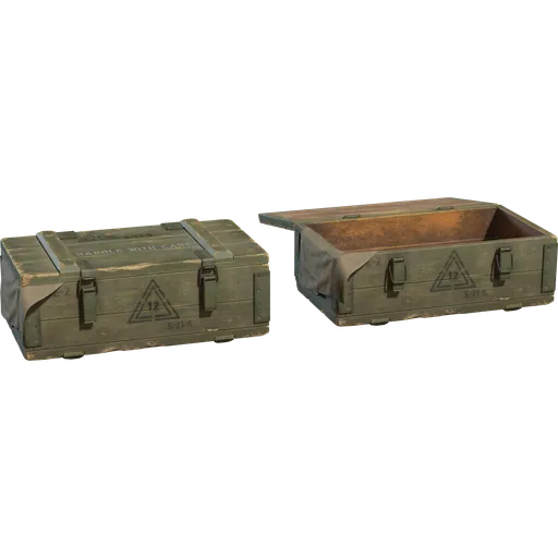 Old Military Crate