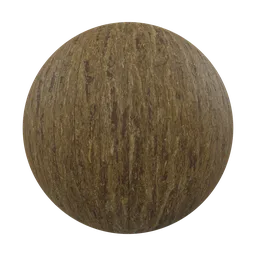 Detailed dark pine wood PBR material texture for 3D rendering in Blender, high-quality 4K resolution.