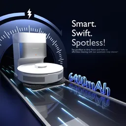 Mop cleaner infographics mockup