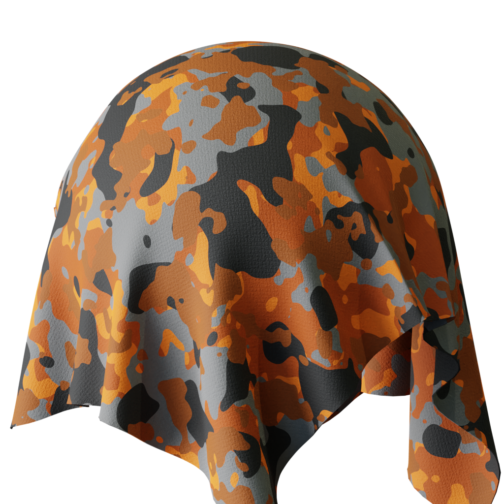 blenderkit-download-the-free-orange-camouflage-material