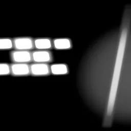 Hdr light black white studio