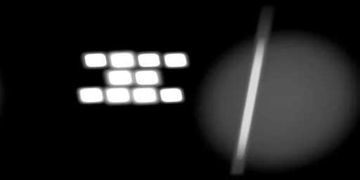 Hdr light black white studio