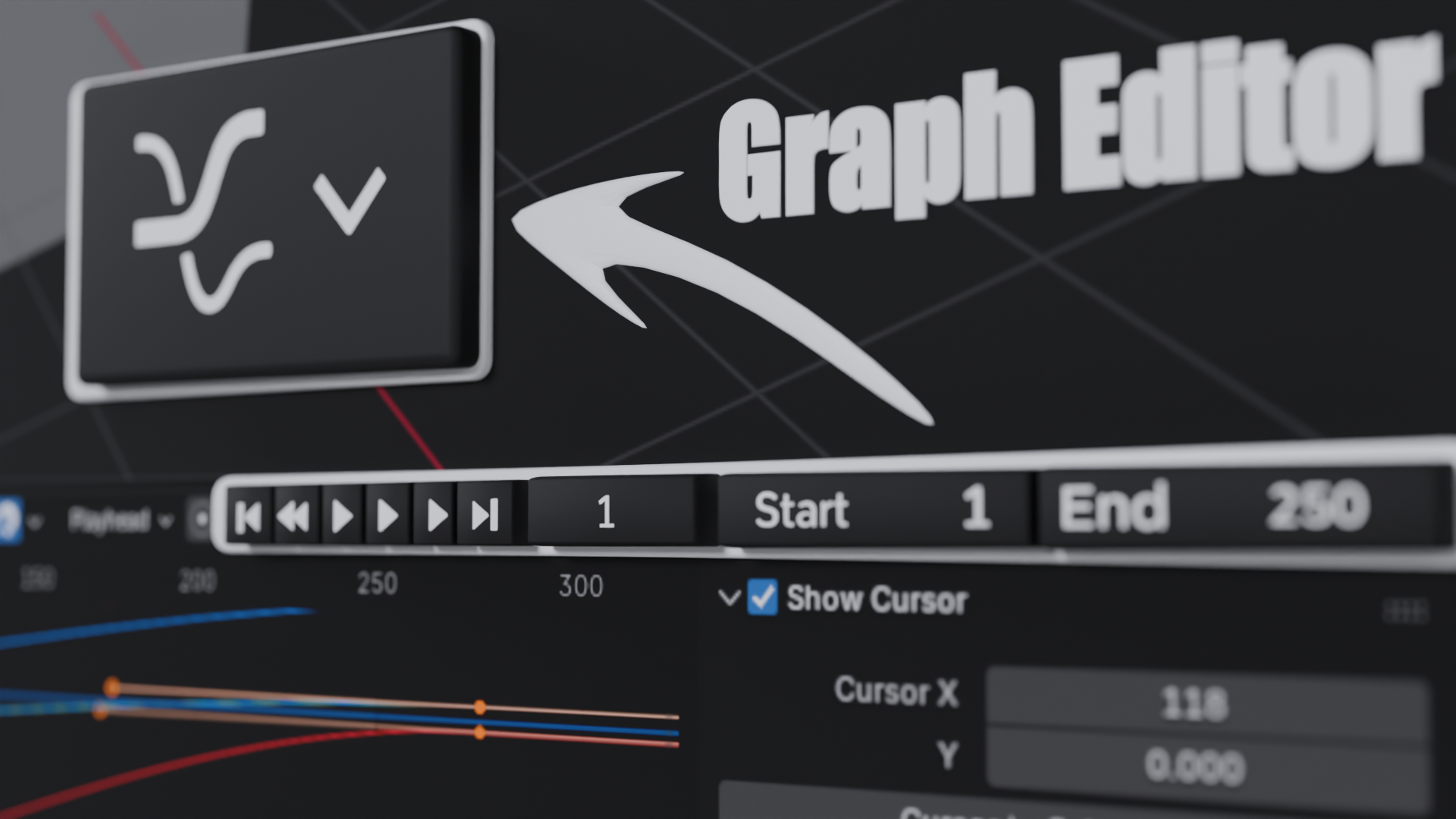 Graph Editor Timeline Controls | FREE Animation add-ons | Blendkit