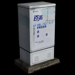 White Electric box